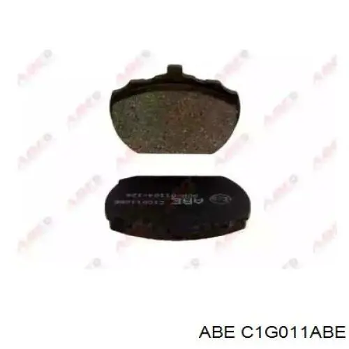 C1G011ABE ABE колодки гальмівні передні, дискові