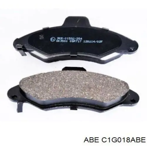 Гальмівні колодки ABE C1G018ABE ціна, від 12.94 USD