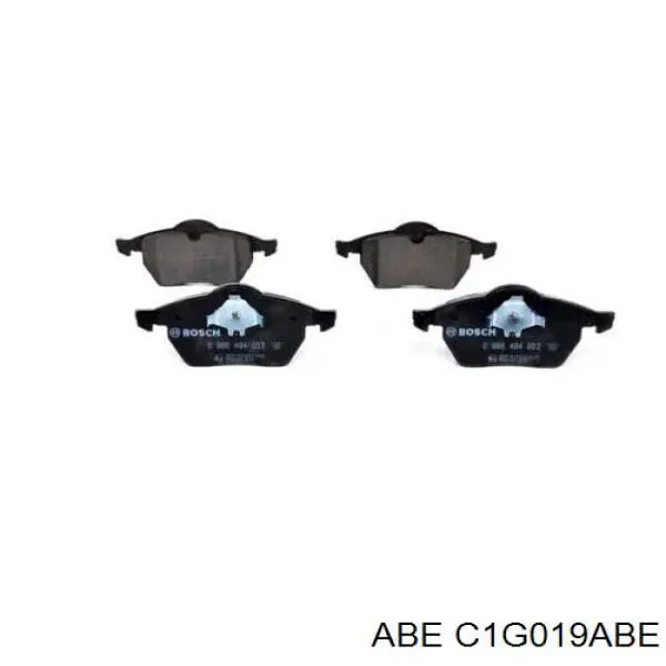 Купити C1G019ABE ABE Колодки гальмівні передні, дискові