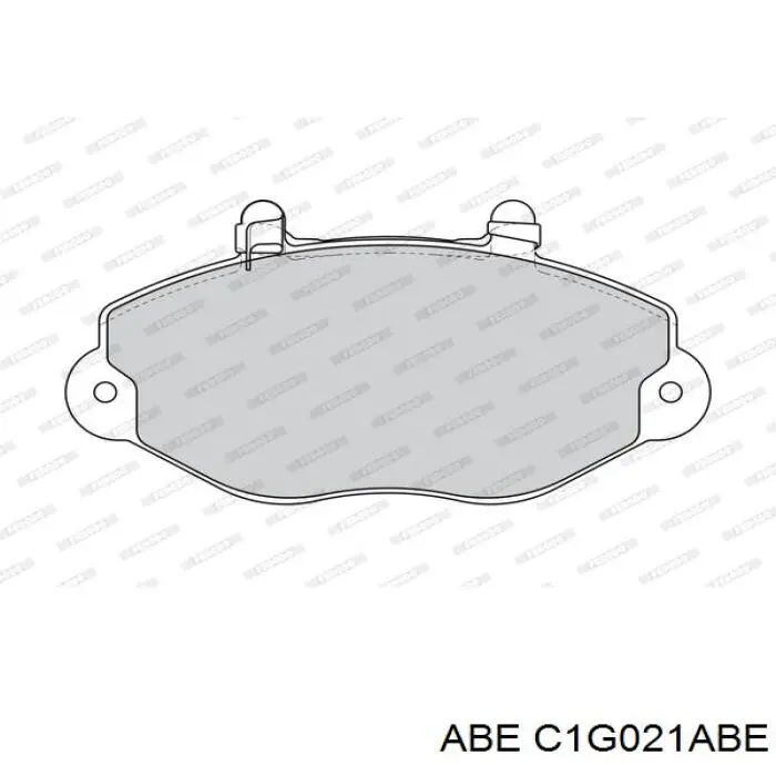 Колодки гальмівні передні, дискові C1G021ABE ABE