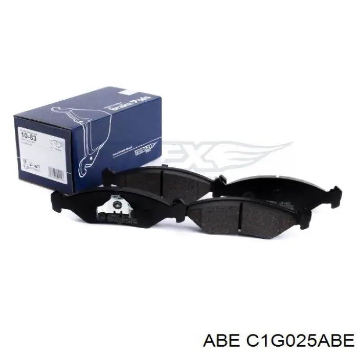 Гальмівні колодки ABE C1G025ABE ціна, від 14.38 USD