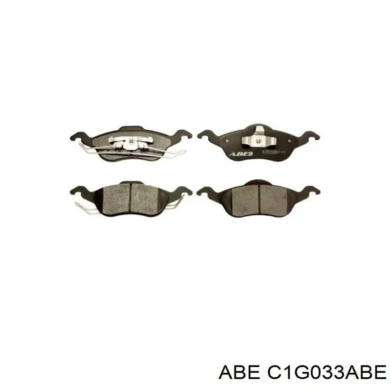 Гальмівні колодки ABE C1G033ABE ціна, від 16.50 USD