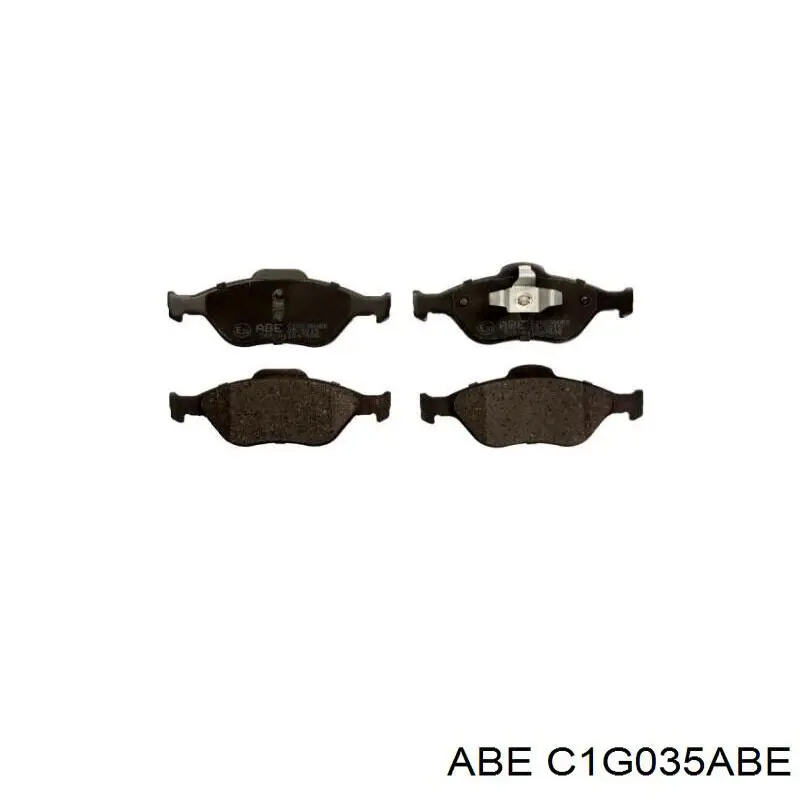 Передні тормозні колодки C1G035ABE ABE