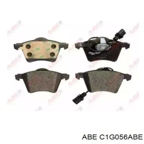 Передні тормозні колодки C1G056ABE ABE
