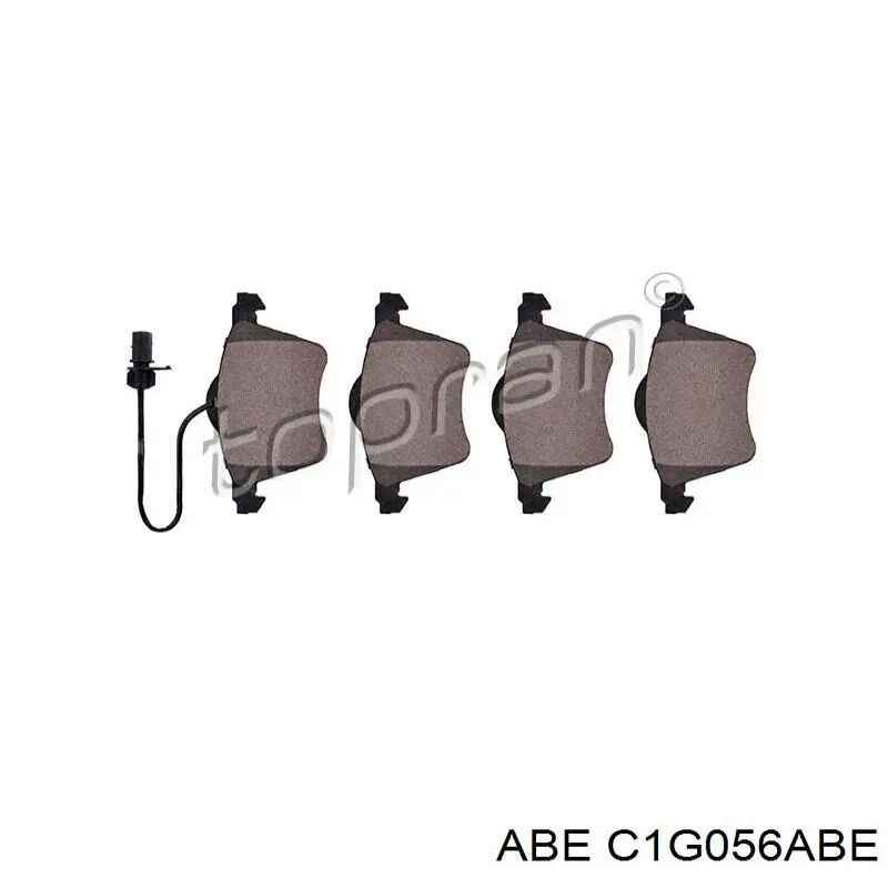 Гальмівні колодки ABE C1G056ABE ціна, від 29.73 USD