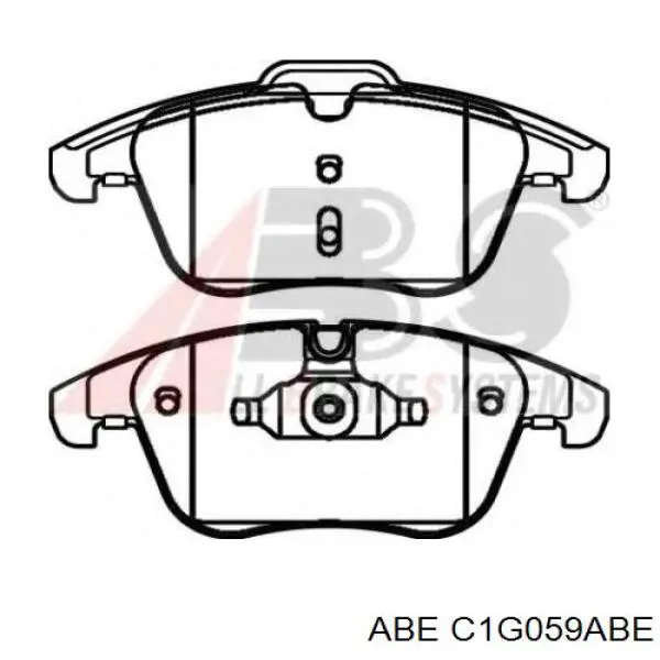 Тормозні колодки ABE C1G059ABE
