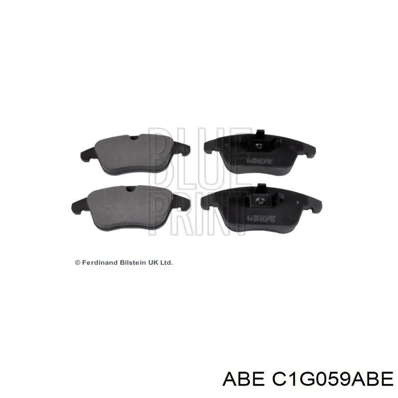 Гальмівні колодки ABE C1G059ABE ціна, від 26.73 USD