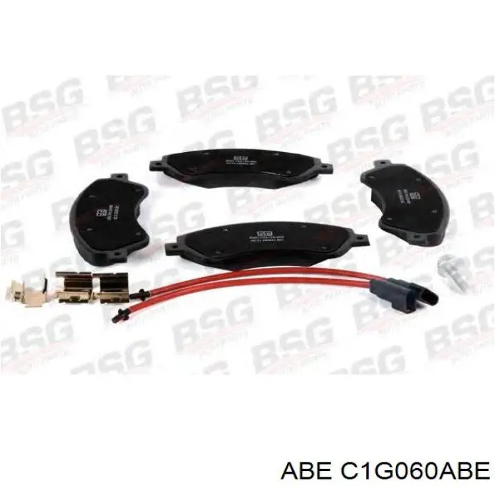 Передні тормозні колодки C1G060ABE ABE
