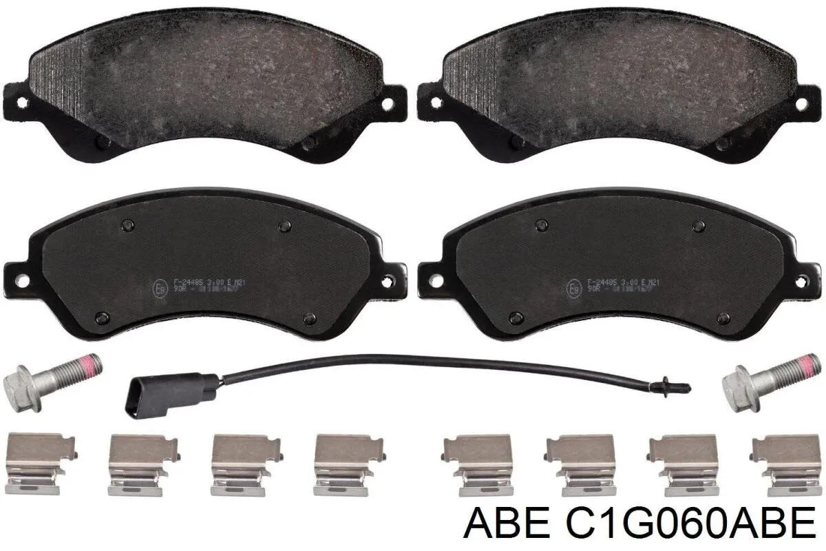 Гальмівні колодки ABE C1G060ABE ціна, від 26.39 USD
