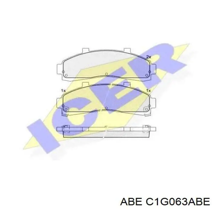 BRSD652 Ford Передні гальмівні колодки