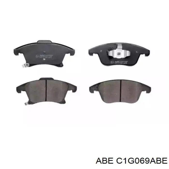 Гальмівні колодки ABE C1G069ABE ціна, від 33.62 USD