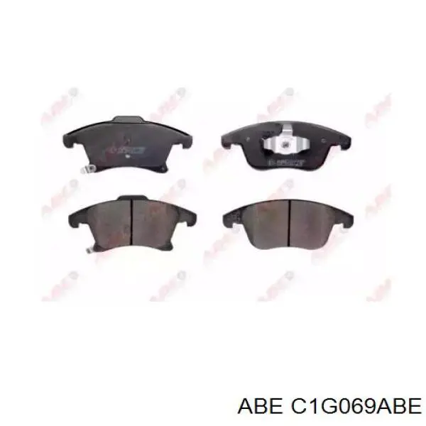 Купити C1G069ABE ABE Колодки гальмівні передні, дискові