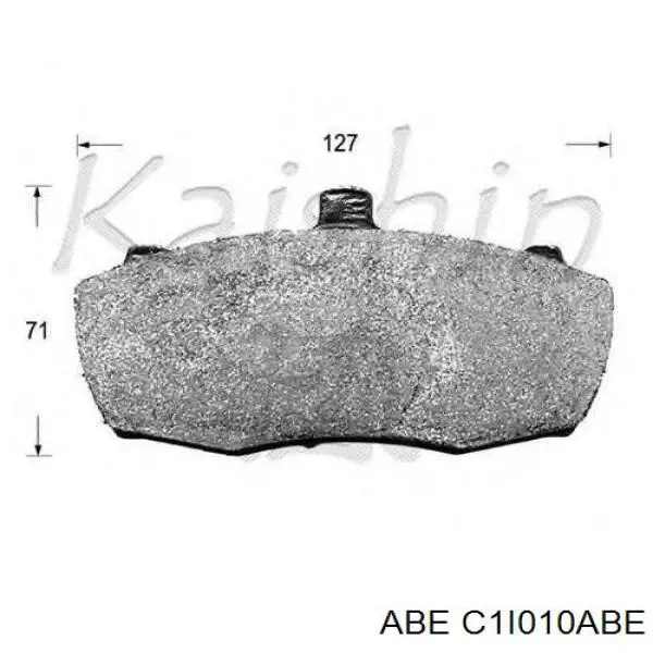 Гальмівні колодки ABE C1I010ABE ціна, від 22.35 USD