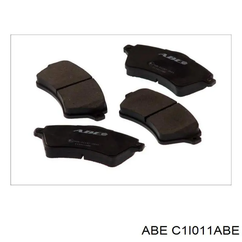 C1I011ABE ABE Передні гальмівні колодки