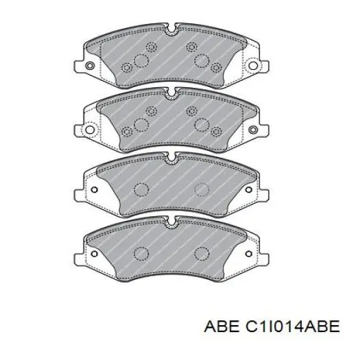 Купити C1I014ABE ABE Колодки гальмівні передні, дискові