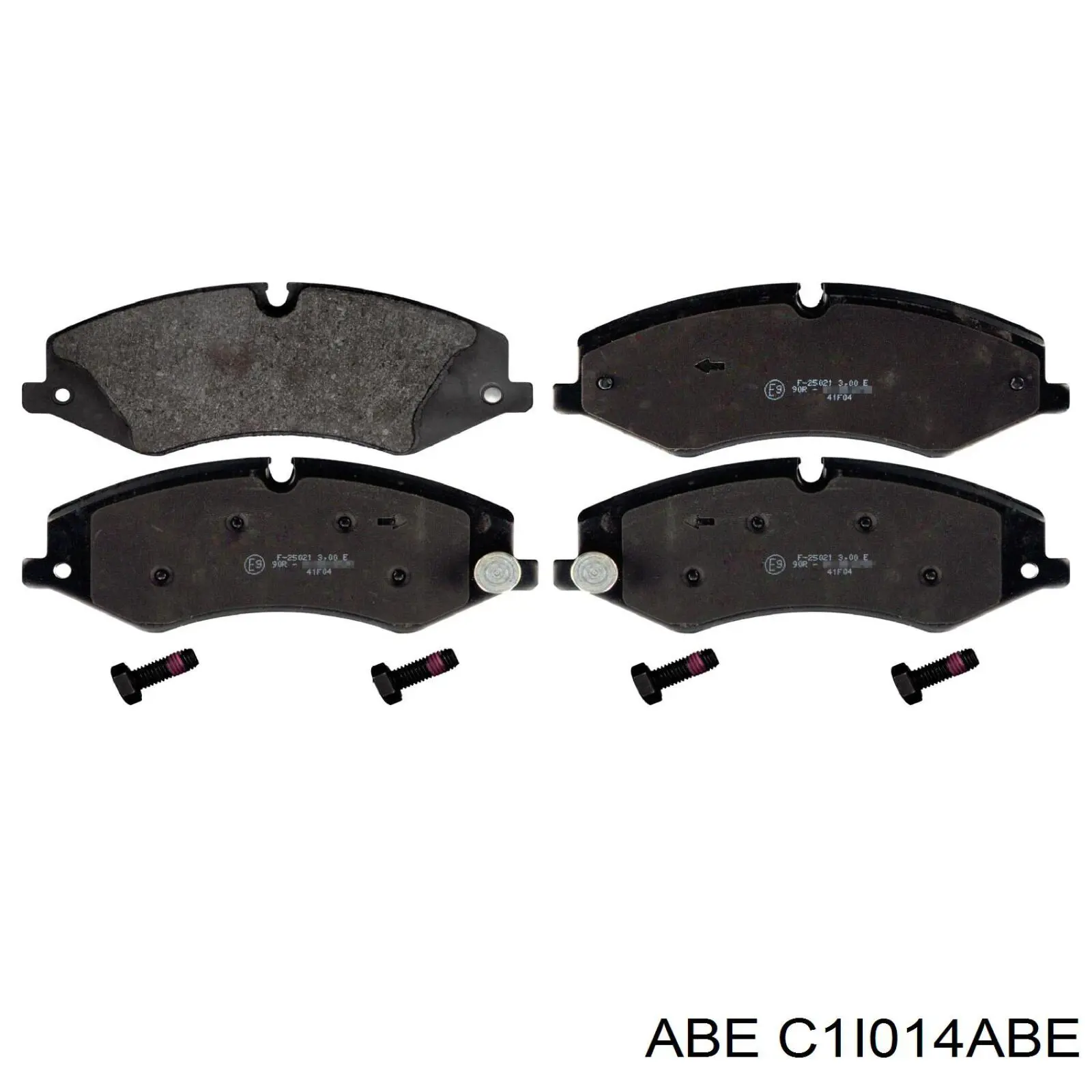 C1I014ABE ABE колодки гальмівні передні, дискові
