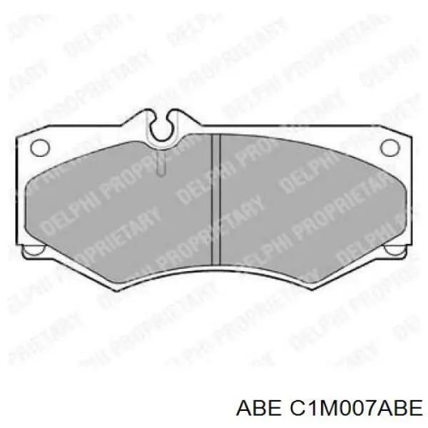 Гальмівні колодки ABE C1M007ABE ціна, від 17.99 USD