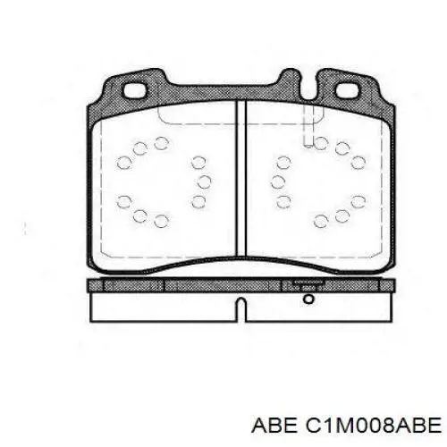 Колодки гальмівні передні, дискові C1M008ABE ABE