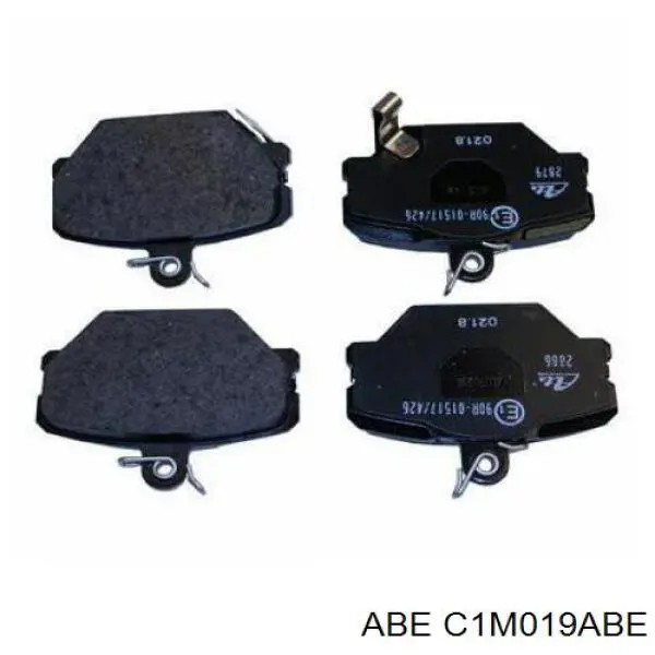 Гальмівні колодки ABE C1M019ABE ціна, від 13.75 USD