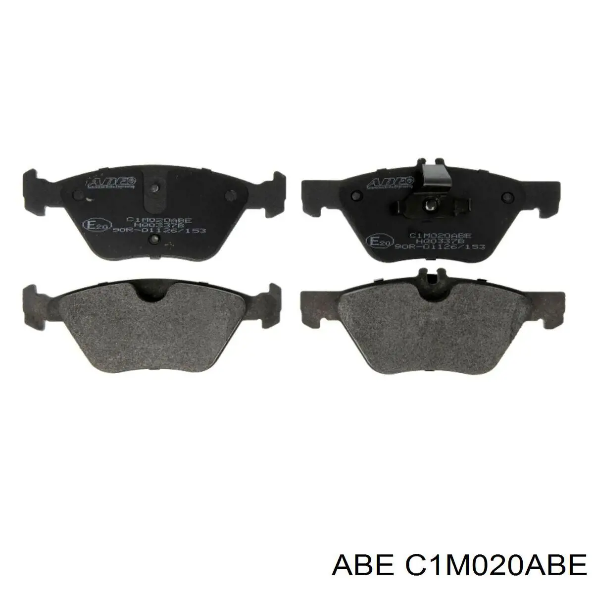 C1M020ABE ABE Передні гальмівні колодки