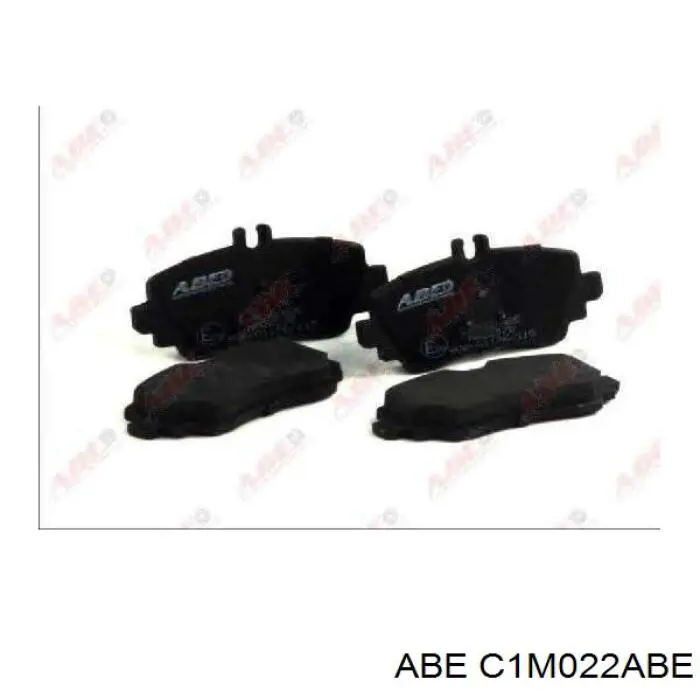 C1M022ABE ABE колодки гальмівні передні, дискові