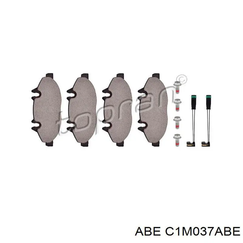 Купити C1M037ABE ABE Колодки гальмівні передні, дискові