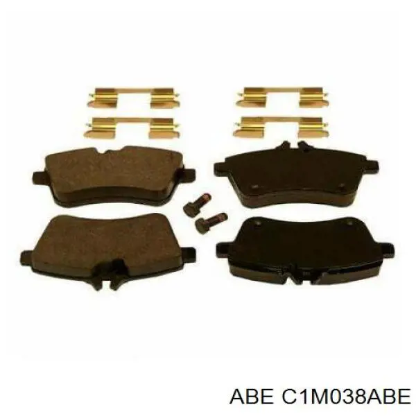 Передні тормозні колодки C1M038ABE ABE