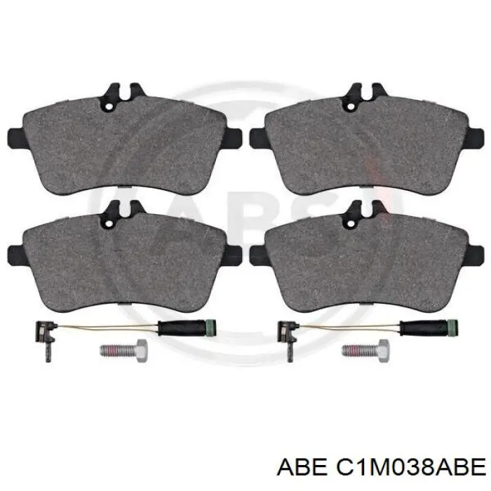 Купити C1M038ABE ABE Колодки гальмівні передні, дискові
