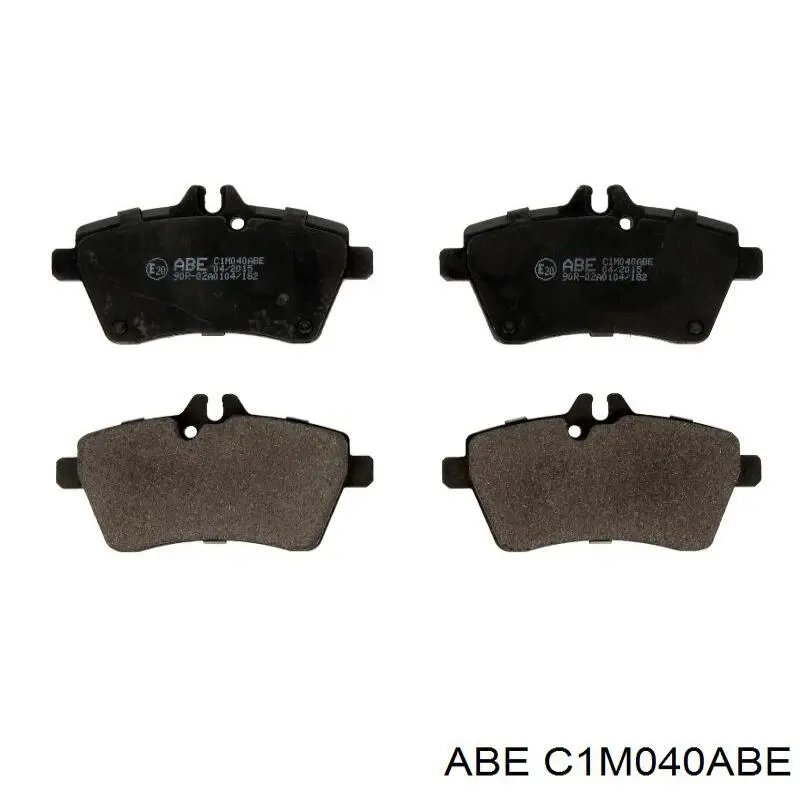 C1M040ABE ABE Передні гальмівні колодки