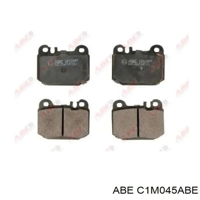 Передні тормозні колодки C1M045ABE ABE