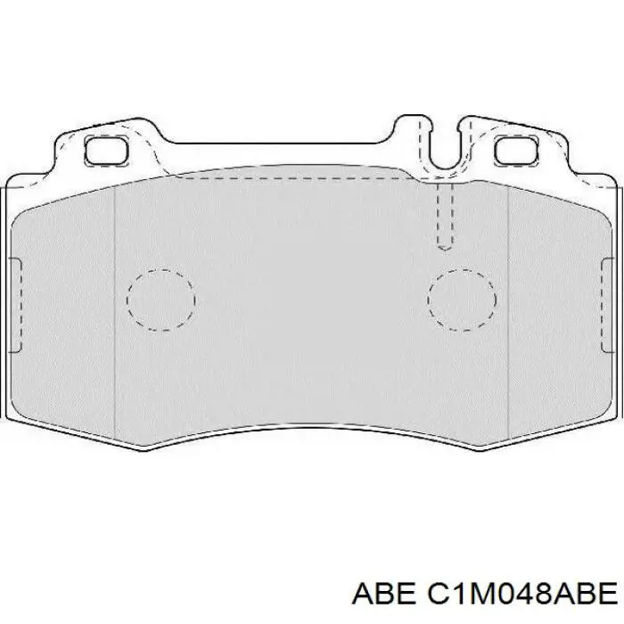 Задні дискові колодки ABE C1M048ABE