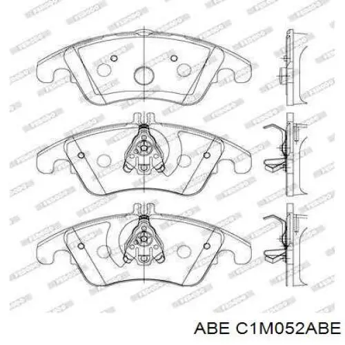 Гальмівні колодки ABE C1M052ABE ціна, від 1316.49 UAH