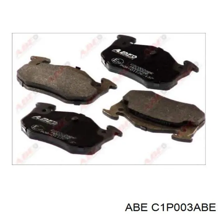 Купити C1P003ABE ABE Колодки гальмівні передні, дискові