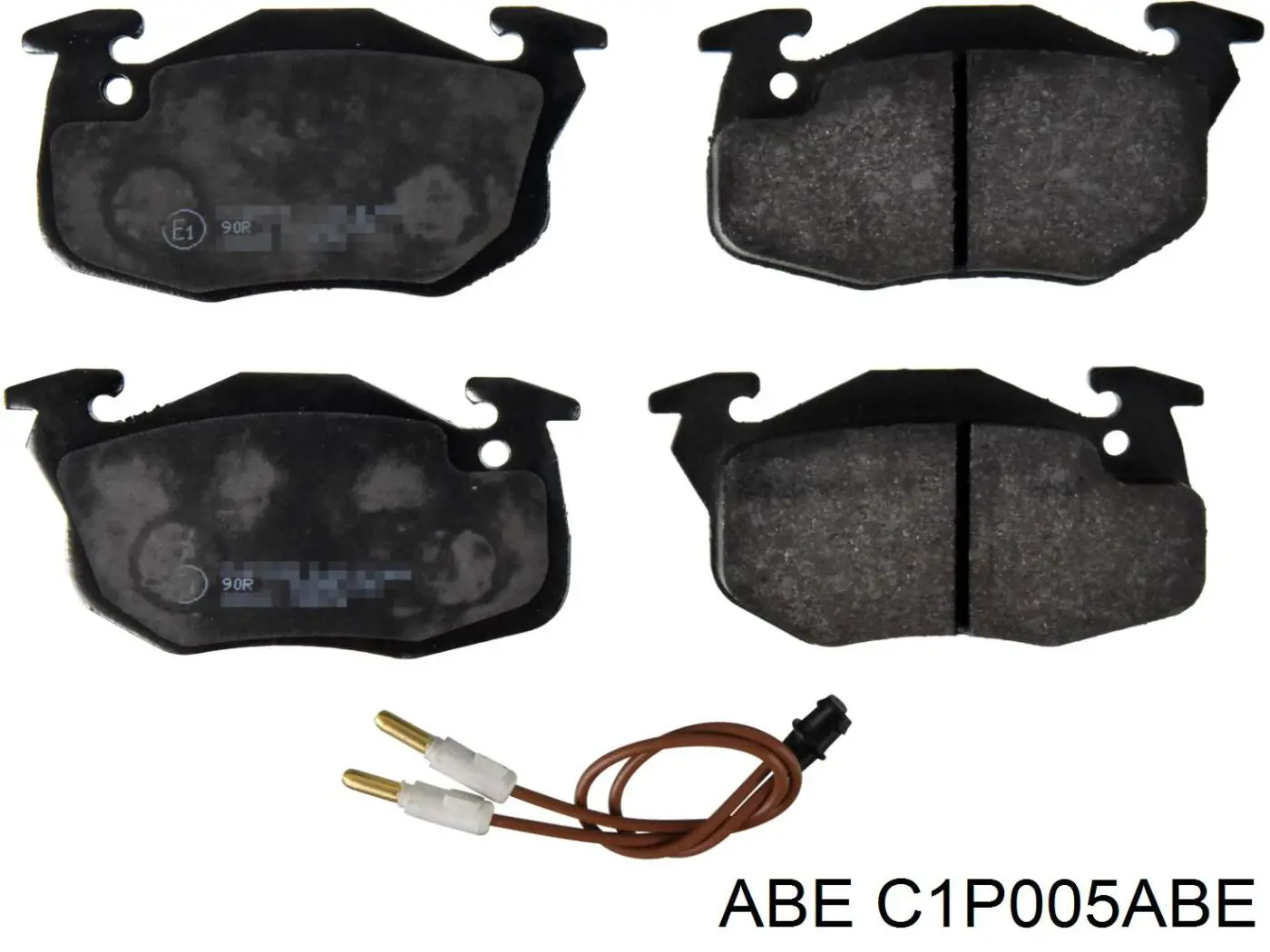 Гальмівні колодки ABE C1P005ABE ціна, від 12.01 USD