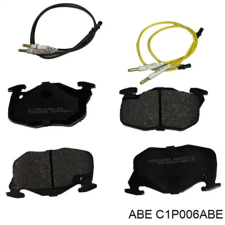 Купити C1P006ABE ABE Колодки гальмівні передні, дискові
