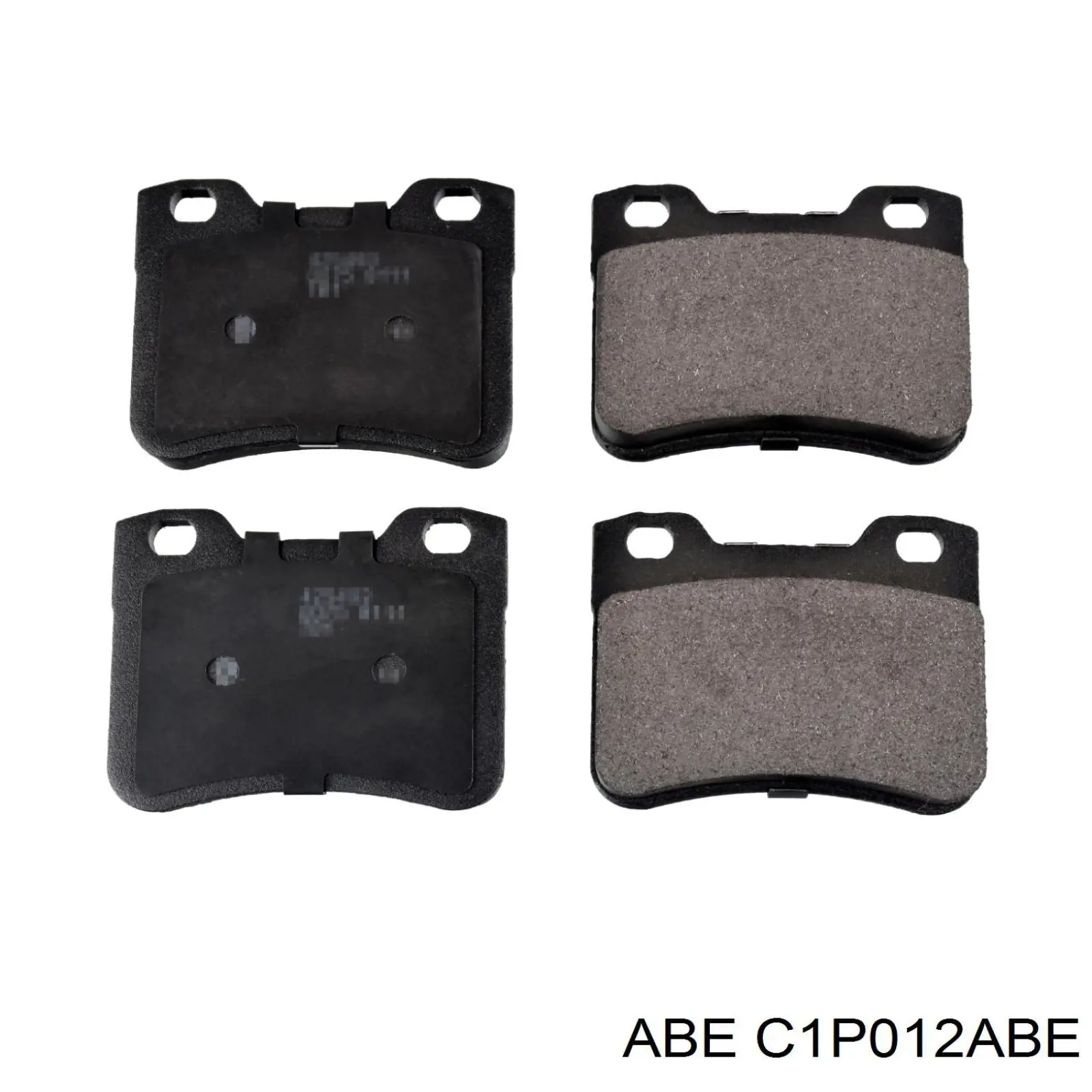 C1P012ABE ABE колодки гальмівні передні, дискові