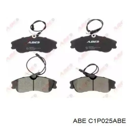 Тормозні колодки ABE C1P025ABE