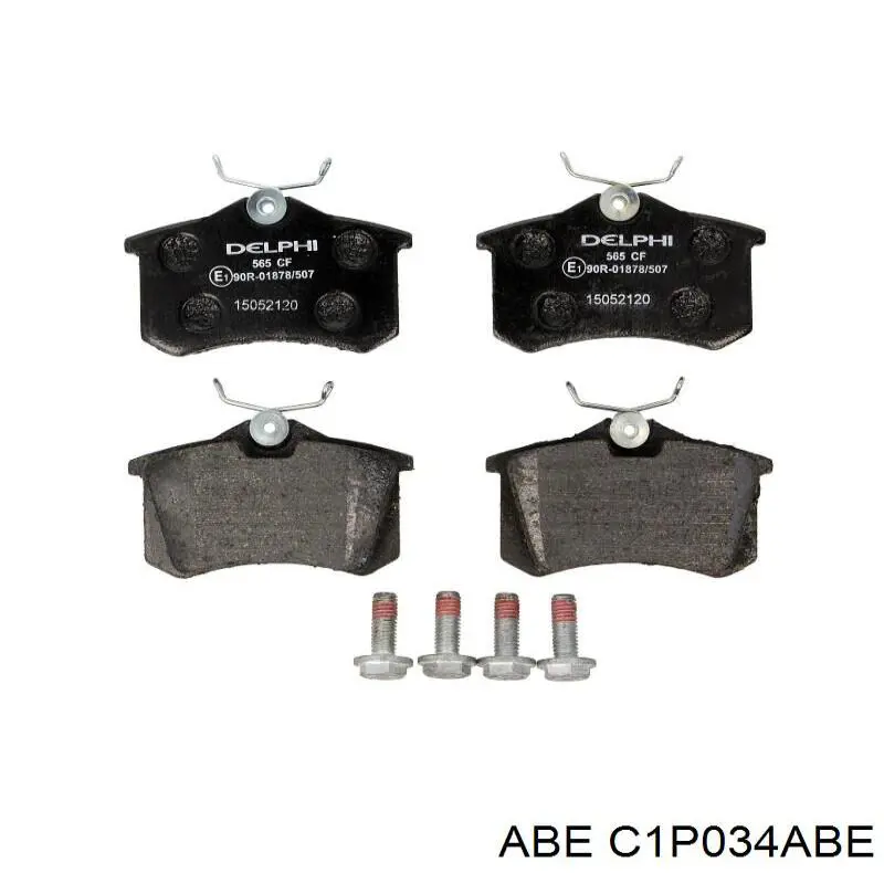 Купити C1P034ABE ABE Колодки гальмівні передні, дискові