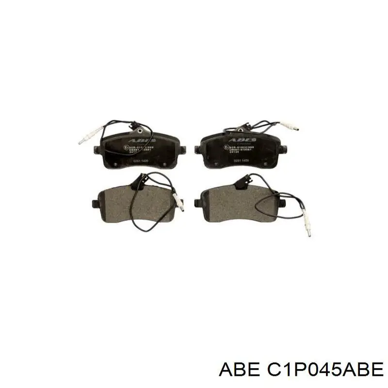 Гальмівні колодки ABE C1P045ABE ціна, від 22.02 USD