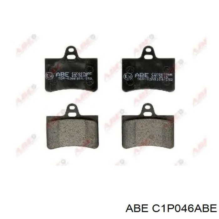Передні тормозні колодки C1P046ABE ABE