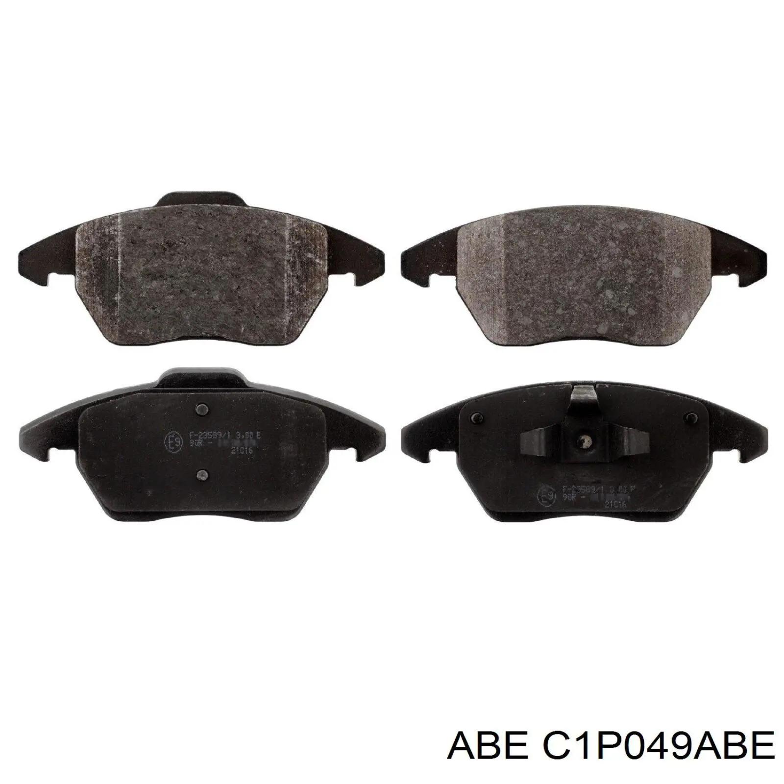 Гальмівні колодки ABE C1P049ABE ціна, від 24.49 USD