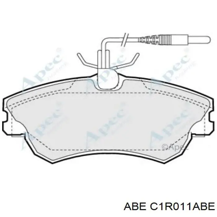 Купити C1R011ABE ABE Колодки гальмівні передні, дискові