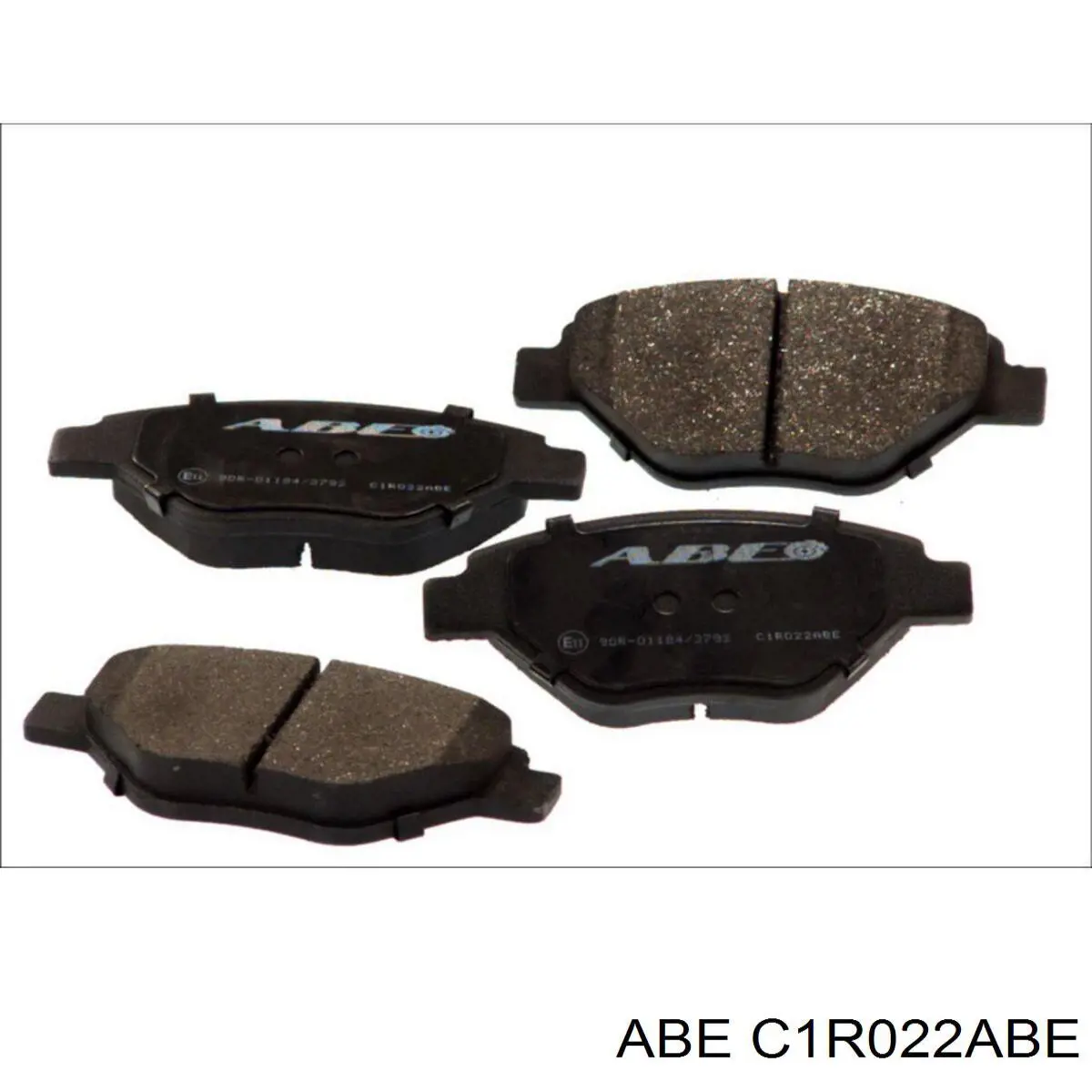 C1R022ABE ABE Передні гальмівні колодки