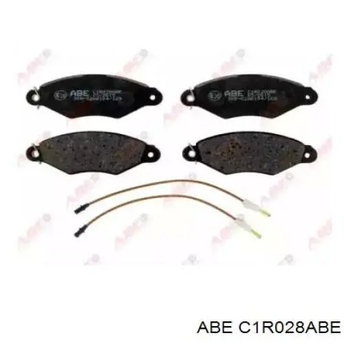 Гальмівні колодки ABE C1R028ABE ціна, від 14.83 USD