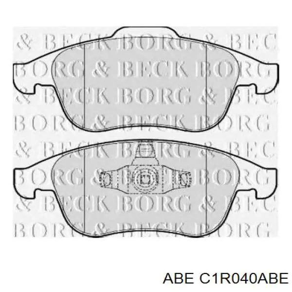 C1R040ABE ABE Передні гальмівні колодки
