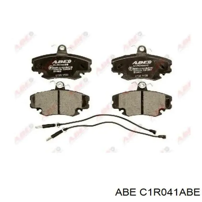 Купити C1R041ABE ABE Колодки гальмівні передні, дискові