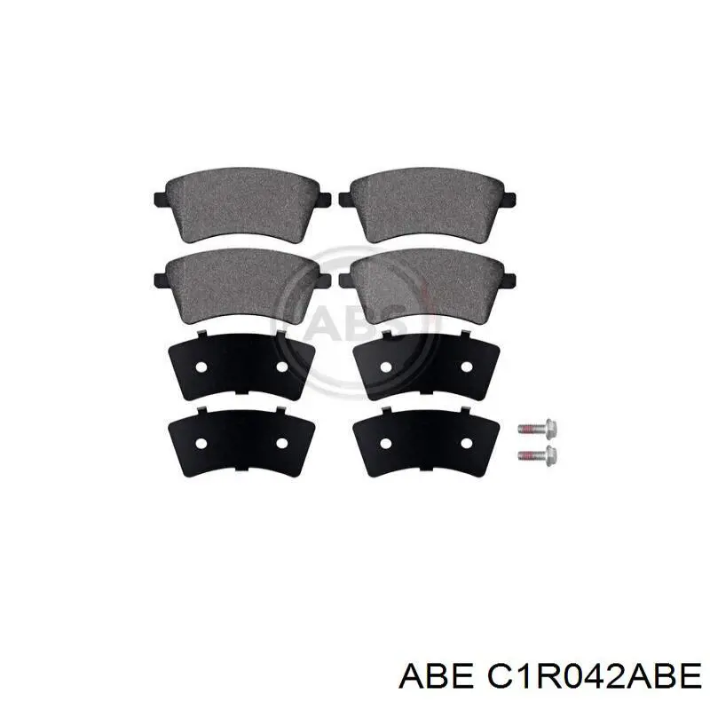 Гальмівні колодки ABE C1R042ABE ціна, від 18.40 USD