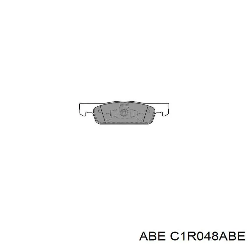 Передні тормозні колодки C1R048ABE ABE