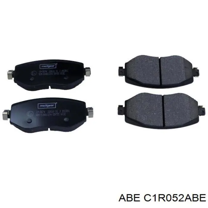 C1R052ABE ABE Передні гальмівні колодки