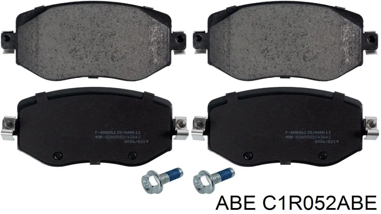 Купити C1R052ABE ABE Колодки гальмівні передні, дискові